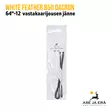 White Feather B50 Dacron jänne - Valmiit jänteet - 8720054469197 - 20