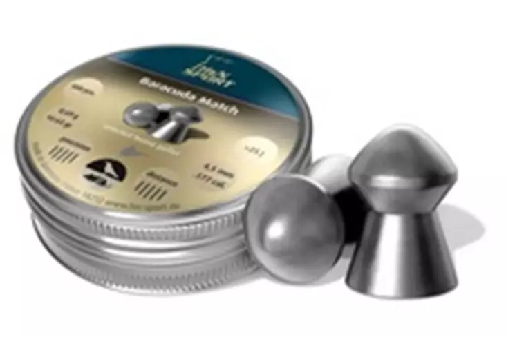 5,51mm H&N Baracuda Match 1,38g 200 kpl - 5,5 mm luodit - 4047058002187 - 3