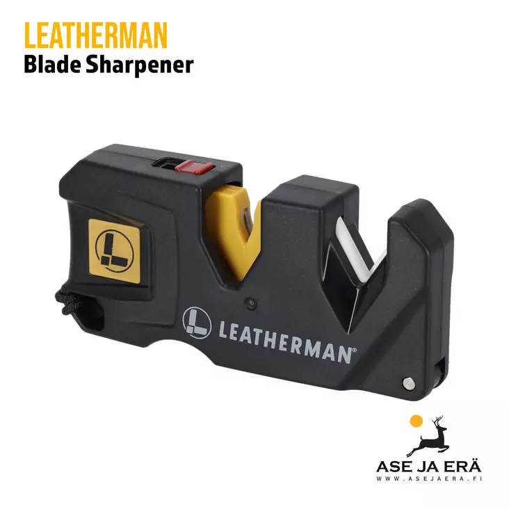 Leatherman teroitin monitoimityökalujen terille etuviistosta - Teroittimet - 037447015007 - 1