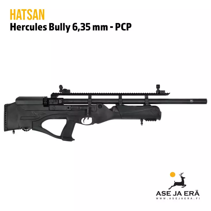 Hatsan Hercules Bully 6,35 mm PCP ilmakivääri - yleiskuva oikealta sivusta - 6,35 mm PCP paineilmakiväärit - 067827 - 1