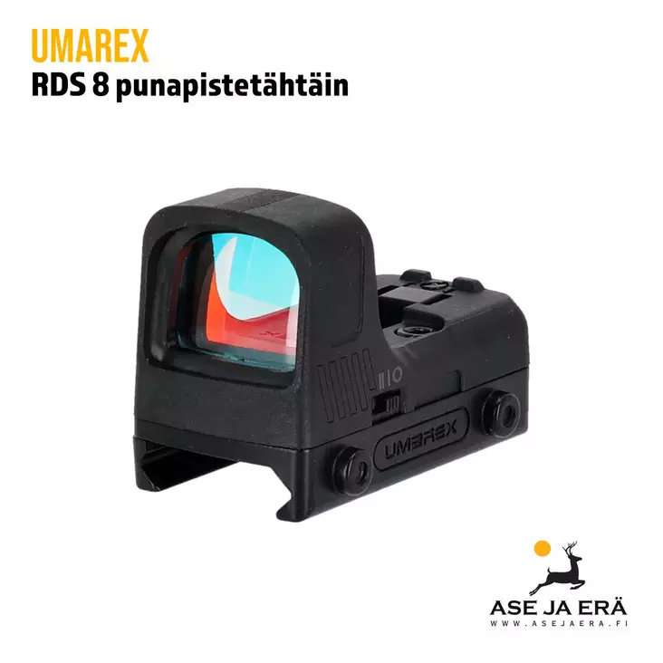 Umarex RDS 8 punapistetähtäin - yleiskuva etuviistosta - Punapiste- ja lasertähtäimet - 4000844812797 - 1