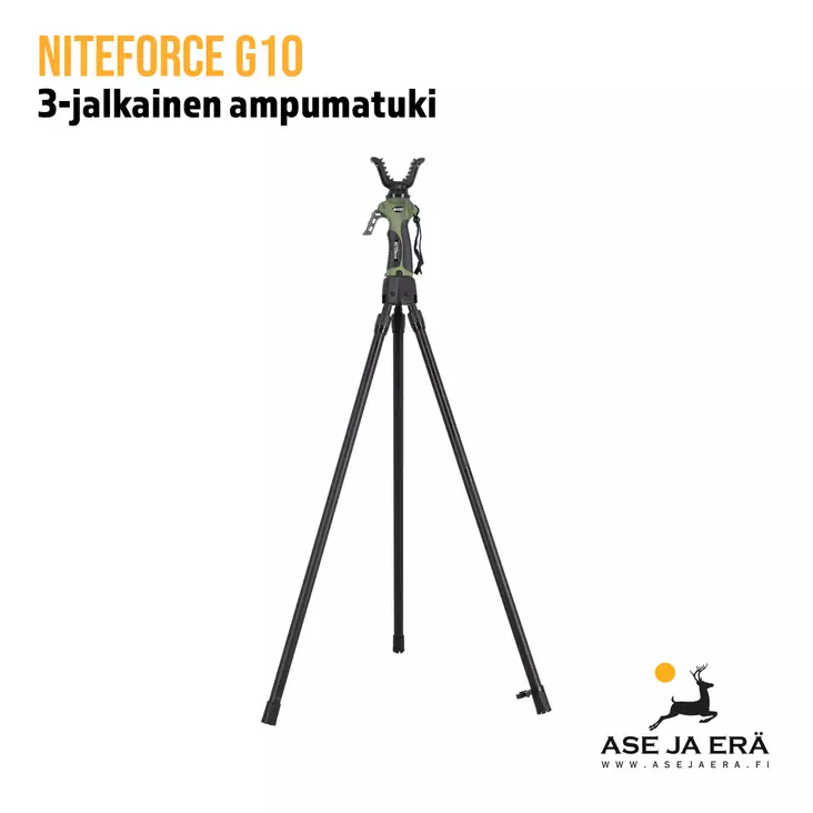 NITEforce G10 TriPodi ampumatuki edestä - Tripod- ja Bipod-ampumatuet - 6430061581387 - 1