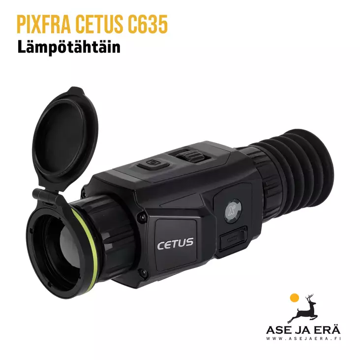 Pixfra Cetus C635 Thermal 640*512 lens 35mm - Yleiskuva - Lämpökiikaritähtäin - 6976144452187 - 1