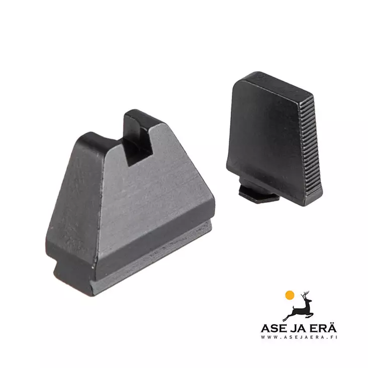 Ameriglo XL - Extra Tall Glock tähtäinsarja vaimennettuihin pistooleihin - Kuitutähtäimet pistooliin - 644406911487 - 1