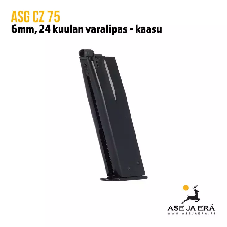 ASG CZ 75 airsoft lipas, kaasu (24) - Lippaat ja lippaanlataajat - 5707843050777 - 1