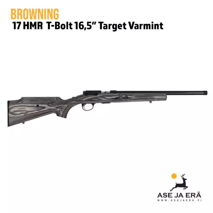 Browning T-Bolt Target Varmint 17HMR pienoiskivääri - Pulttilukkoiset pienoiskiväärit - 634957383307 - 1
