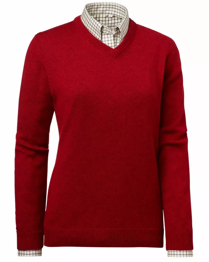 Chevalier Gaby Pullover punainen - Villa- ja neulepaidat - 808491083157 - 1