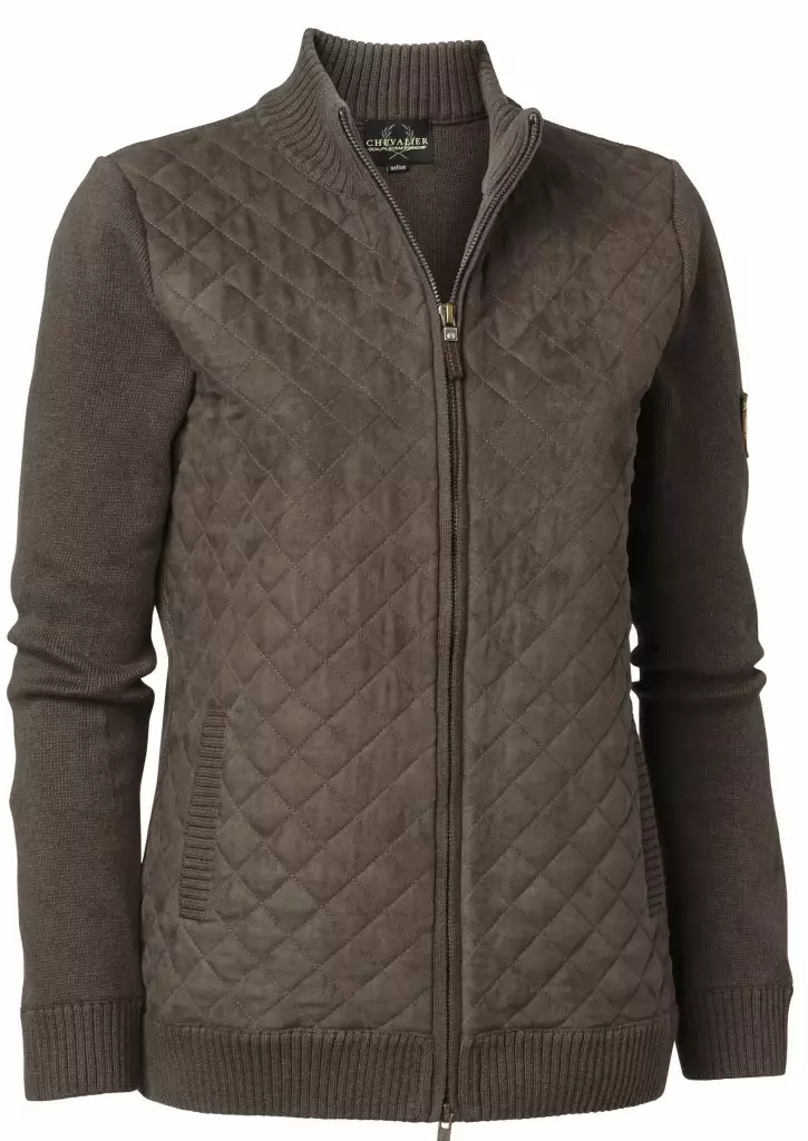 Chevalier Grace Quilt Cardigan ruskea pusero - Villa- ja neulepaidat - 808491082617 - 1
