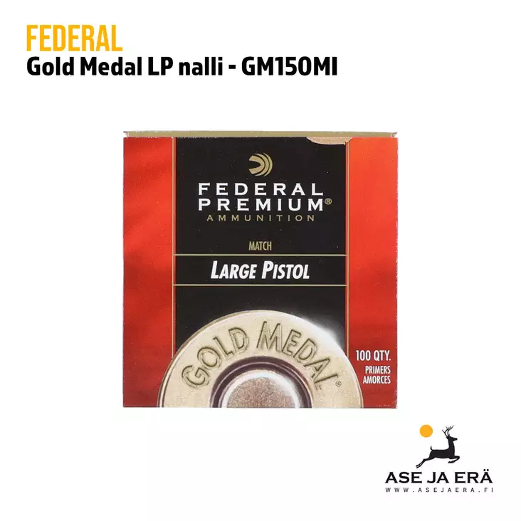 Federal Premium GM150MI Large Pistol Nalli - Pistoolinallit - 604544619577 - 1