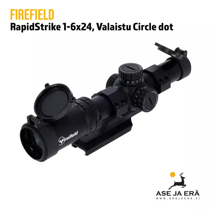Firefield RapidStrike 1-6x24 valaistu Circle Dot kiikaritähtäin - Muut kiikaritähtäimet - 812495025907 - 1