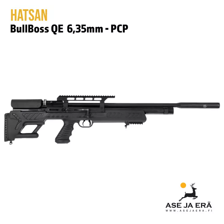 Hatsan BullBoss QE synteettinen 6,35mm -  Yleiskuva sivulta - Ilmakiväärit 6,35 mm - 067837 - 1