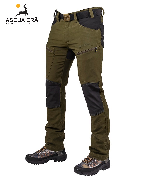 Haunter Nora lasten stretch-housut vihreä - Metsästysvaatteet lapsille - 7340143706647 - 1