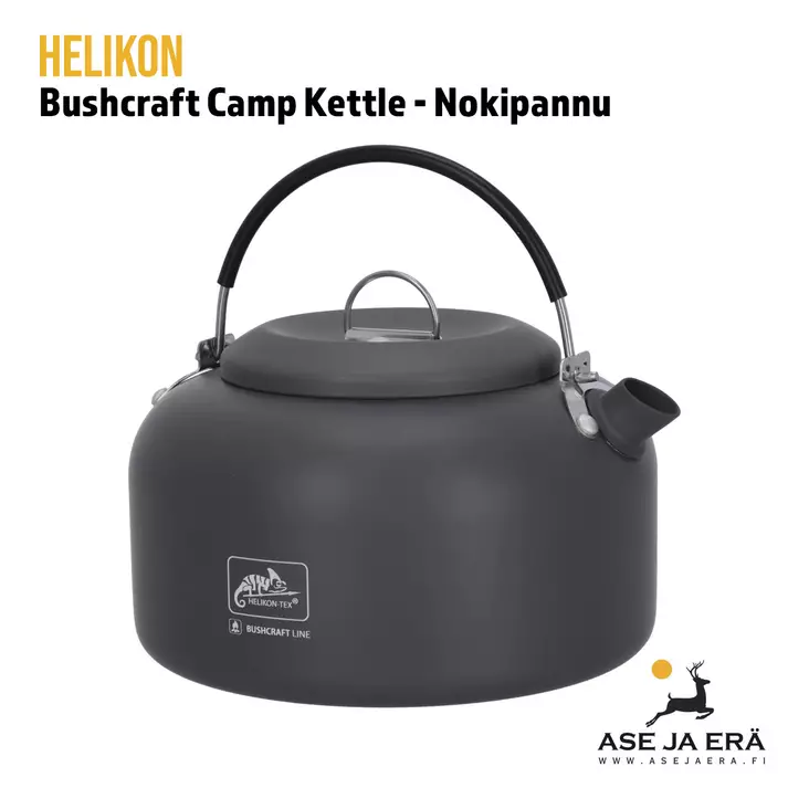 Helikon-Tex Bushcraft Camp Kettle nokipannu - yleiskuva - Lautaset ja ruokailuvälineet - 5908218718647 - 1