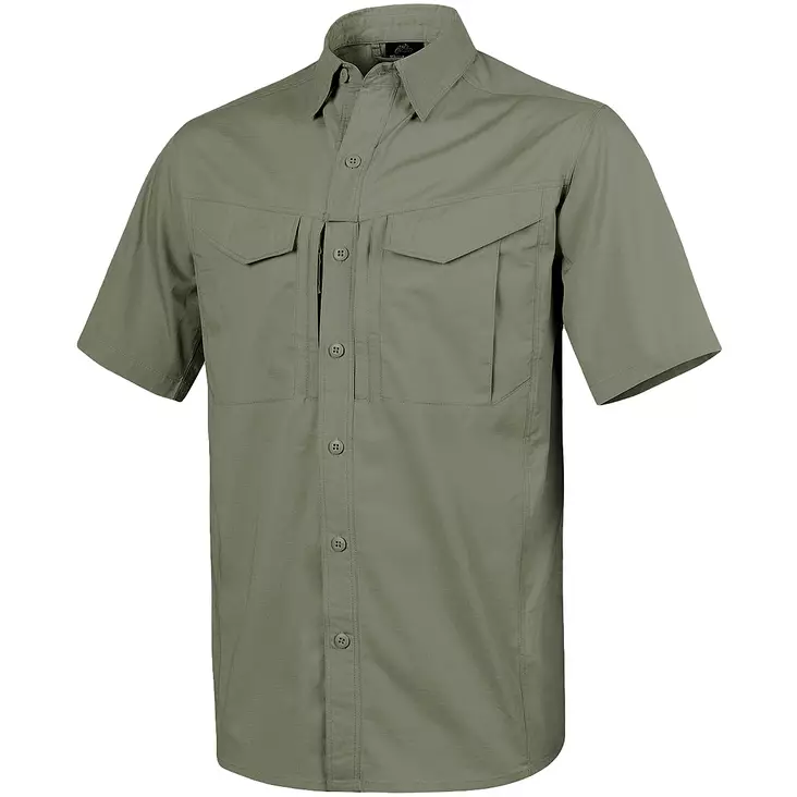Helikon Defender MK2 lyhythihainen paita Olive Green - Kauluspaidat - 5908218728677 - 1