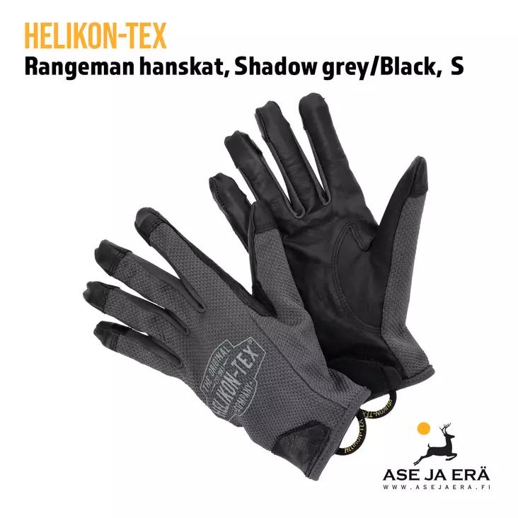 Helikon Rangeman hanskat Shadow grey/ Black S - Yleiskuva - Muut päähineet ja käsineet - 5908218726307 - 2