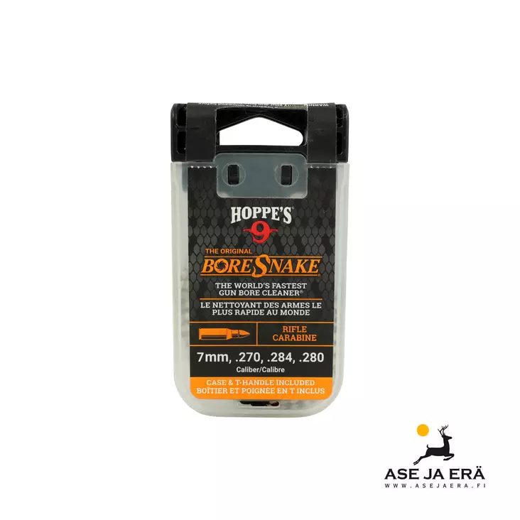 Hoppes BoreSnake Den 270-284/7mm - Puhdistusnarut - 026285001037 - 1
