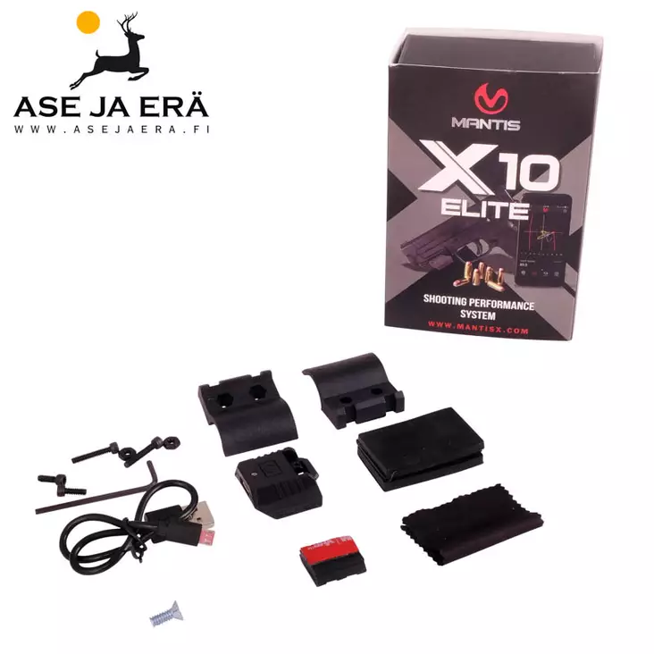 MantisX Shooting Performance System X10 analysointilaite - yleiskuva - Ajanottolaitteet - 752830736887 - 3