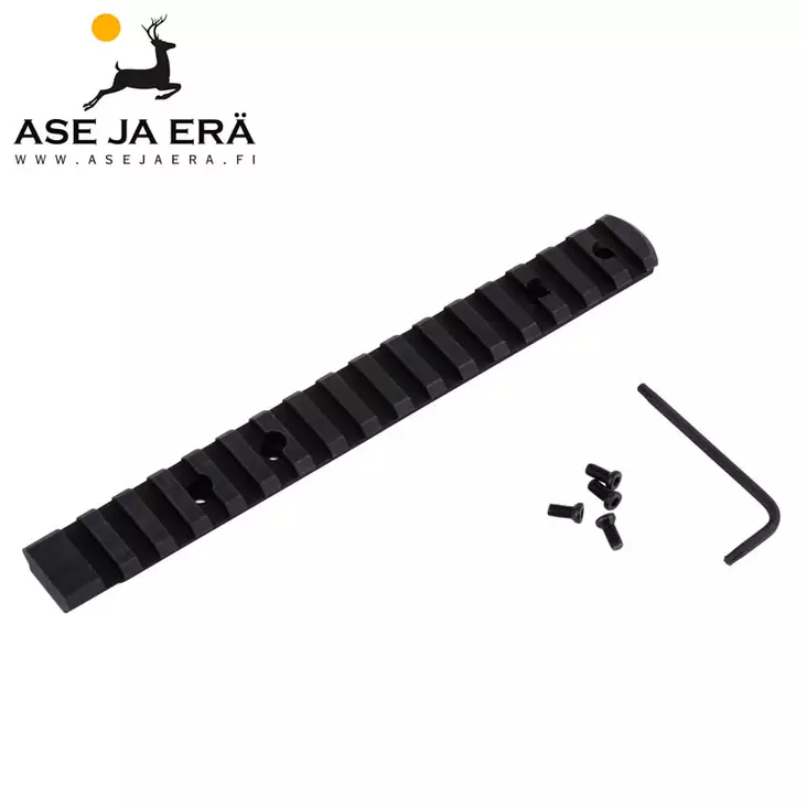 Mountain Tactical pidennetty picatinnykisko Tikka T1x kivääriin 20 MOA - Kiskot, kiilat, palat ja muut jalustat - 811291030207 - 1