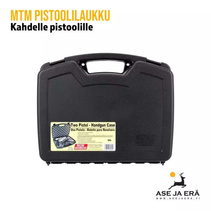 MTM 809-40 pistoolilaukku 2 aselle - Pistoolilaukut - 026057306407 - 1