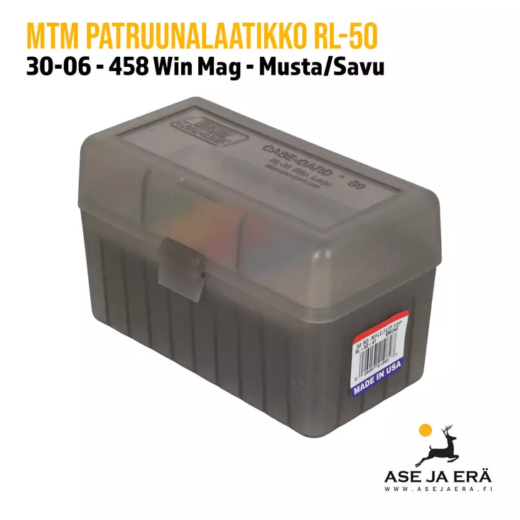 MTM RL-50-41 30-06-458 Win musta/savu - Patruunalaatikot, -rasiat ja -levyt - 026057210827 - 1