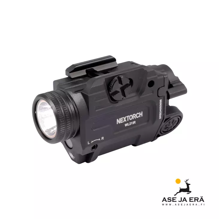 Nextorch WL21 IR taktinen valaisin pistooliin picatinny-kiinnityksellä - Lasertähtäimet - 6945064204107 - 1