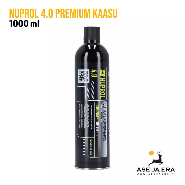 Nuprol 4.0 Premium kaasu 1000 ml - Kaasut, CO2 ja voiteluaineet - 700315573137 - 1