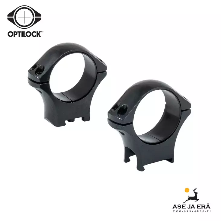 Optilock Sako täydellinen rengasjalka LOW - Rengas- ja yksiosaiset kiikarinjalat - 6438053049587 - 1