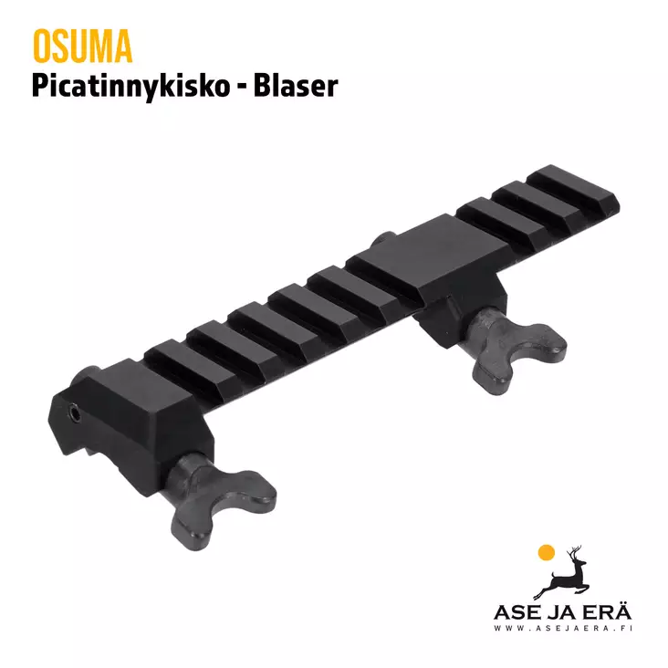 Osuma Blaser jalusta Picatinny kiskolla Yleiskuva - Kiskot, kiilat, palat ja muut jalustat - 6430068620447 - 6