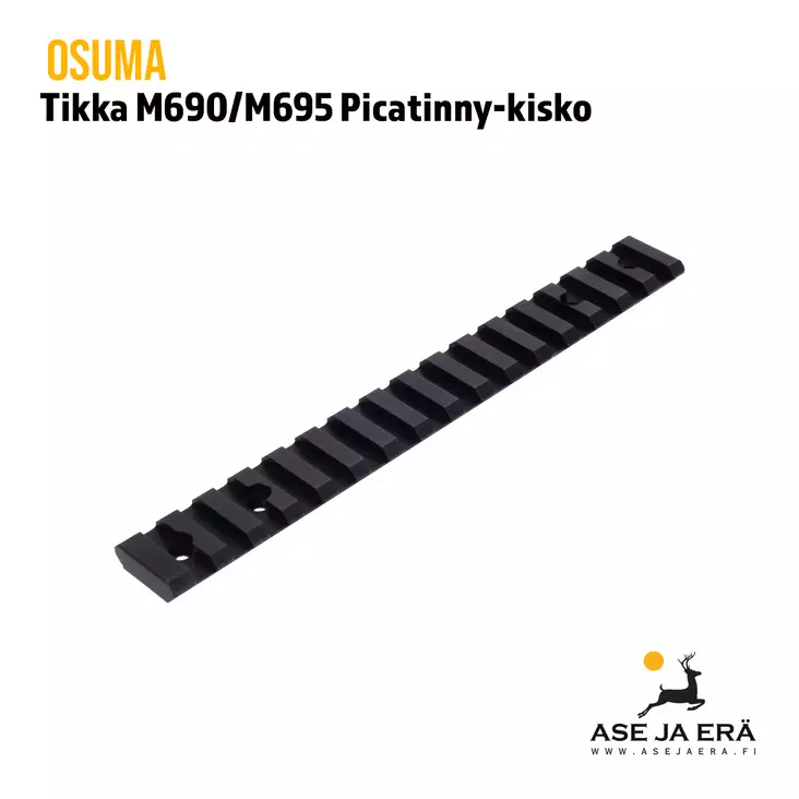 Osuma Tikka M690/M695 Picatinny-kisko - Kiskot, kiilat, palat ja muut jalustat - 6430068625527 - 1
