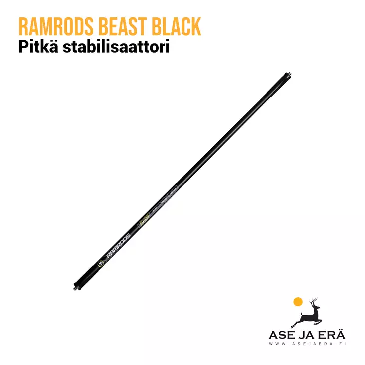 RamRods Beast Black pitkä stabilisaattori - Pitkät stabilisaattorit - 724901427697 - 1