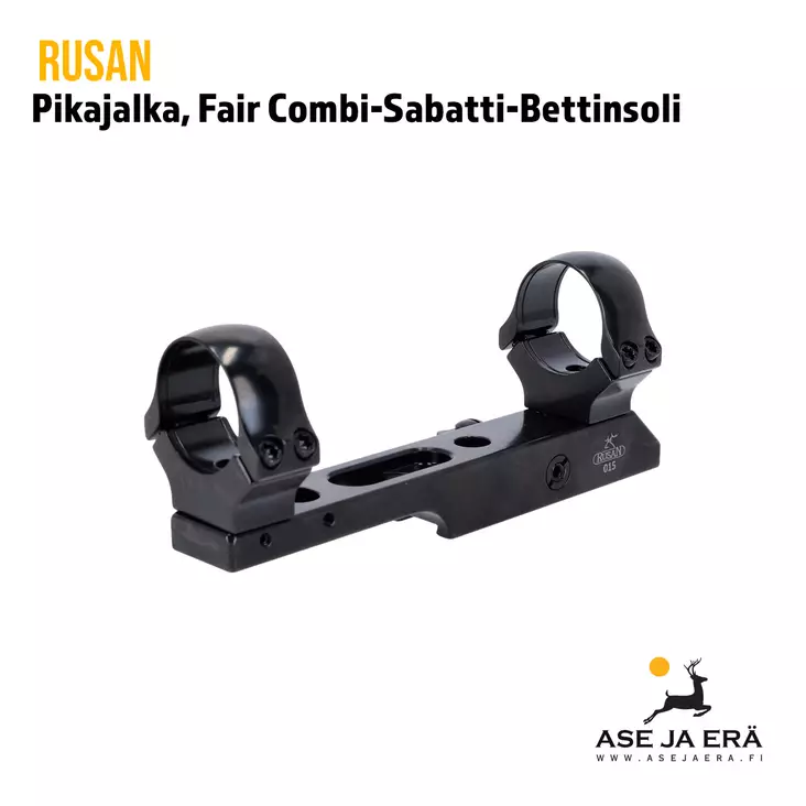 Rusan pikajalka Sabatti 1" tai 30 mm renkaat - Pikajalat - 3856026415567 - 1