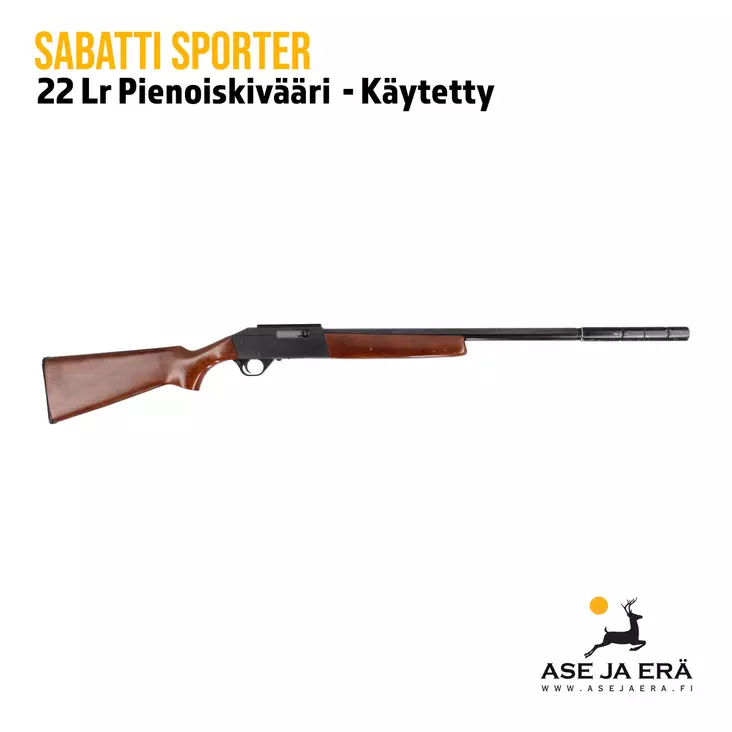 Sabatti Sporter .22lr puoliautomaatti pienoiskivääri käytetty - Käytetyt pienoiskiväärit - 13007 - 1