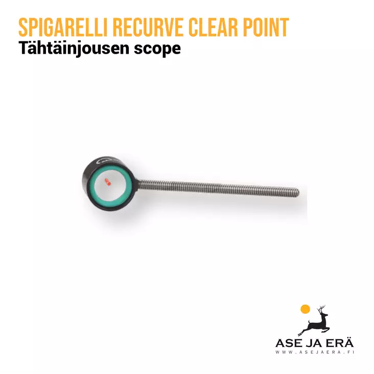Spigarelli Recurve Clear Point scope tähtäinjouseen - Tähtäinjousen scopet - 8717974834617 - 1