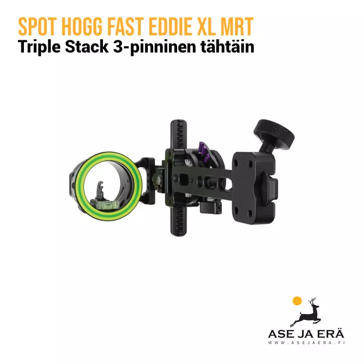 Spot Hogg Fast Eddie XL Triple Stack MRT 3-pin tähtäin - Taljajousen tähtäimet - A062447 - 1