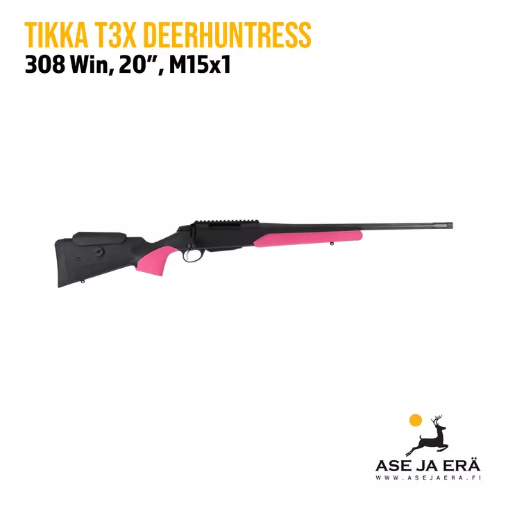 Tikka T3x Deerhuntress metsästyskivääri - Pulttilukkoiset kiväärit - T00001627 - 1
