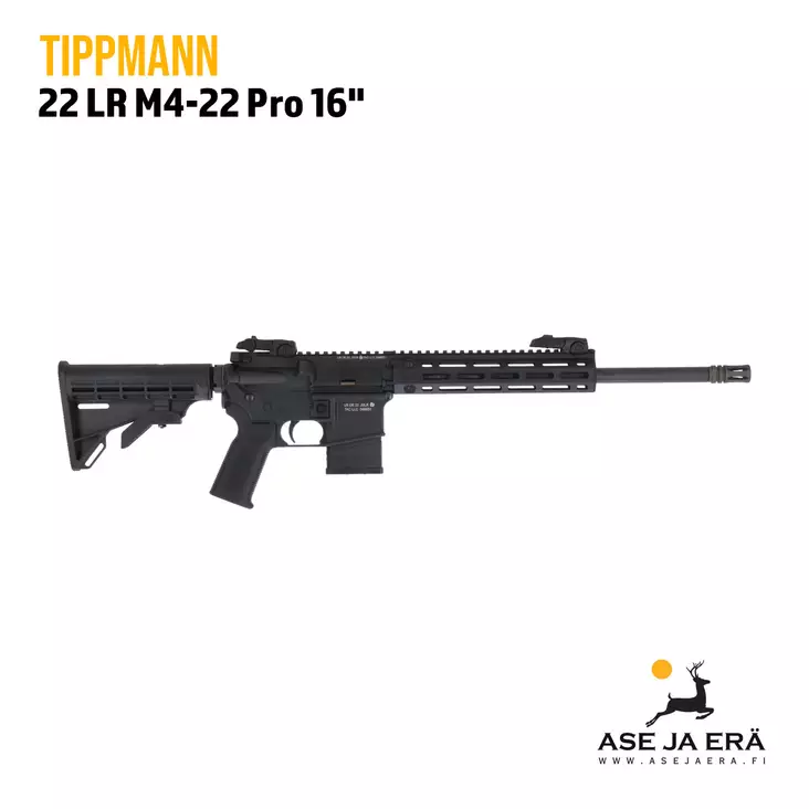 Tippmann M4-22 Pro .22LR 16" pienoiskivääri - Puoliautomaatti pienoiskiväärit - 058A101057 - 9