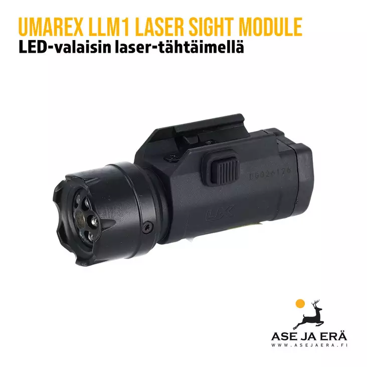 Umarex LLM1 valaisin lasertähtäimellä 6LED - Punapiste- ja lasertähtäimet - 4000844584267 - 1