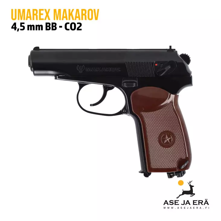 Umarex Makarov CO2 ilmapistooli - BB kuula ilmapistoolit - 4000844434937 - 1