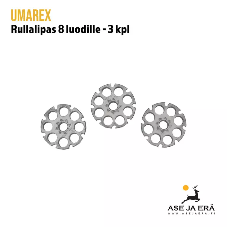 Umarex Rullalipas 8 luodille 3 kpl - Umarex lippaat ja rullat - 4000844317117 - 5