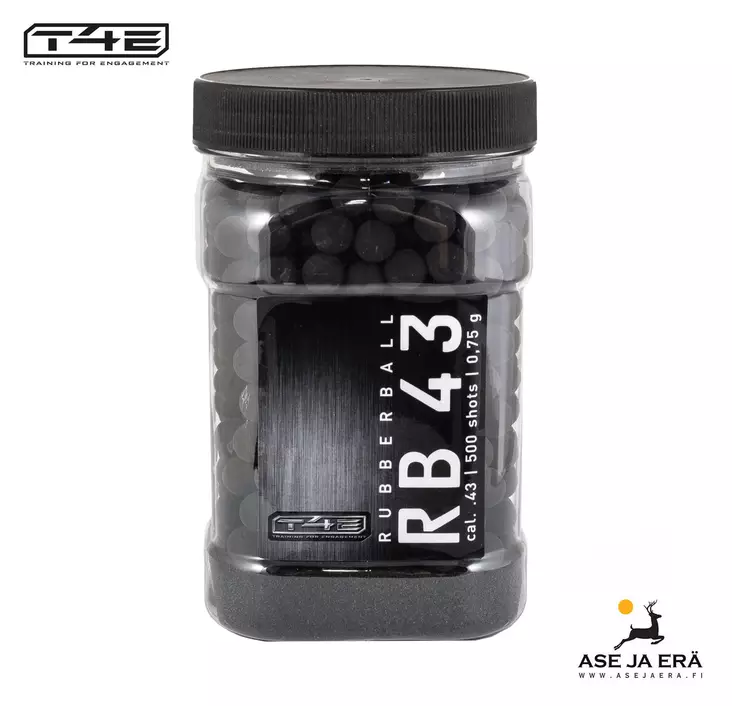 Umarex T4E RB .43 Prac Series kumikuula 500 kpl - T4E kuulat ja kaasut - 4000844739377 - 1