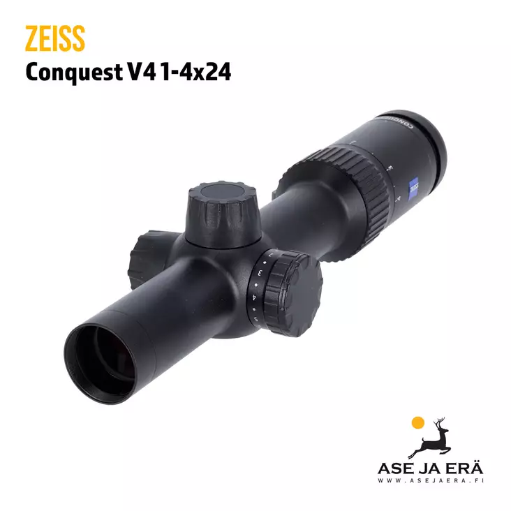 Zeiss Conquest V4 1-4x24 Kiikaritähtäin - Zeiss kiikaritähtäimet - 4047006905607 - 14