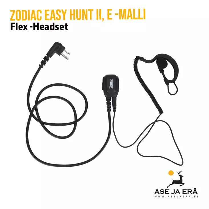 Zodiac Headset FLEX E kuulokesetti VHF-puhelimeen - Headsetit ja kuulokkeet - 7036094743007 - 2