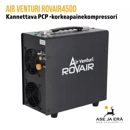 Air Venturi RovAir4500 Kannettava PCP -korkeapainekompressori -  Yleiskuva - Pumput ja kompressorit - 810044822908 - 1