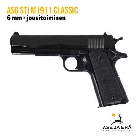 ASG STI M1911 Classic jousipistooli - Pistoolit ja -revolverit - 5707843044158 - 1