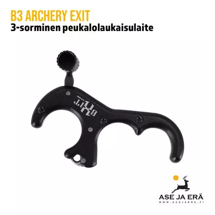 B3 Archery Exit 3-sormen peukalolaukaisulaite - Sormilaukaisulaitteet - 0850001576628 - 3