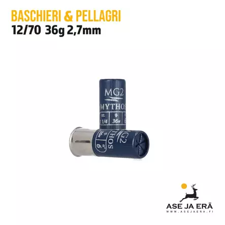 B&P MG2 Mythos 36 HV 12/70 haulikon patruuna - 12/70 metsästyspatruunat - 8057018390038 - 2