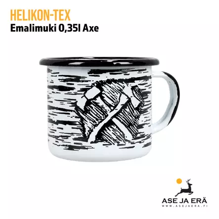 Helikon Emalimuki 0,35l Axe - Lautaset ja ruokailuvälineet - 5908218791718 - 2