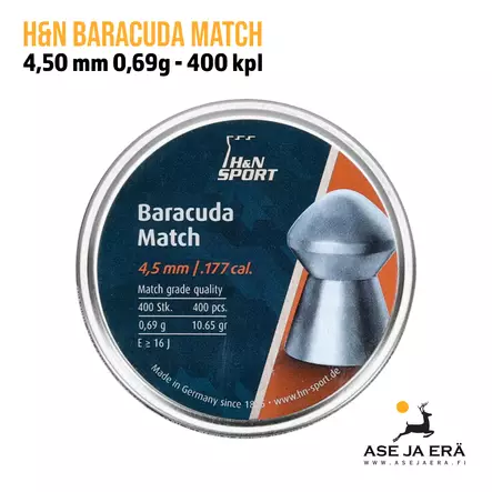 4,5mm H&N Baracuda Match rasia päältä - 4,5 mm ilmakivääriluodit - 4047058019598 - 6