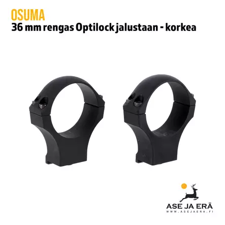 Osuma kiikarinrengas 36 mm Optilock jalustaan, korkea - 36mm kiikarinrenkaat - 6430068622038 - 2