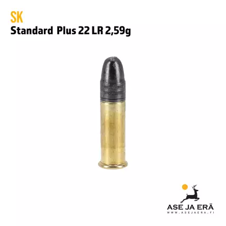 SK Standard Plus 22LR 2,59g 320m/s pienoiskivääripatruuna - 22 LR patruunat - 4023045421018 - 3